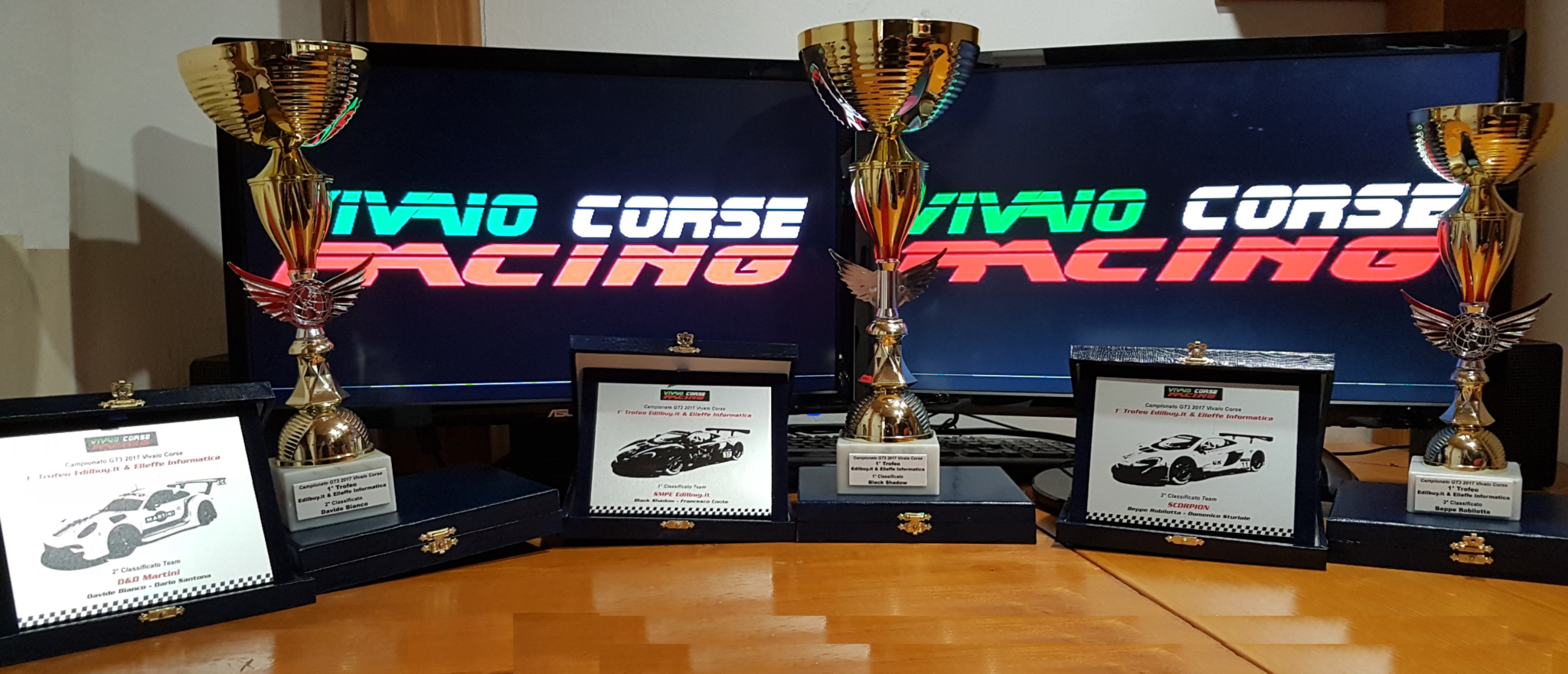 Classifica Campionato GT3 - 2017